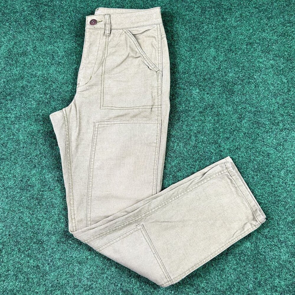 REI Co Op Trailsmith Pants Double Knee Canvas Jeans Womens Size 6